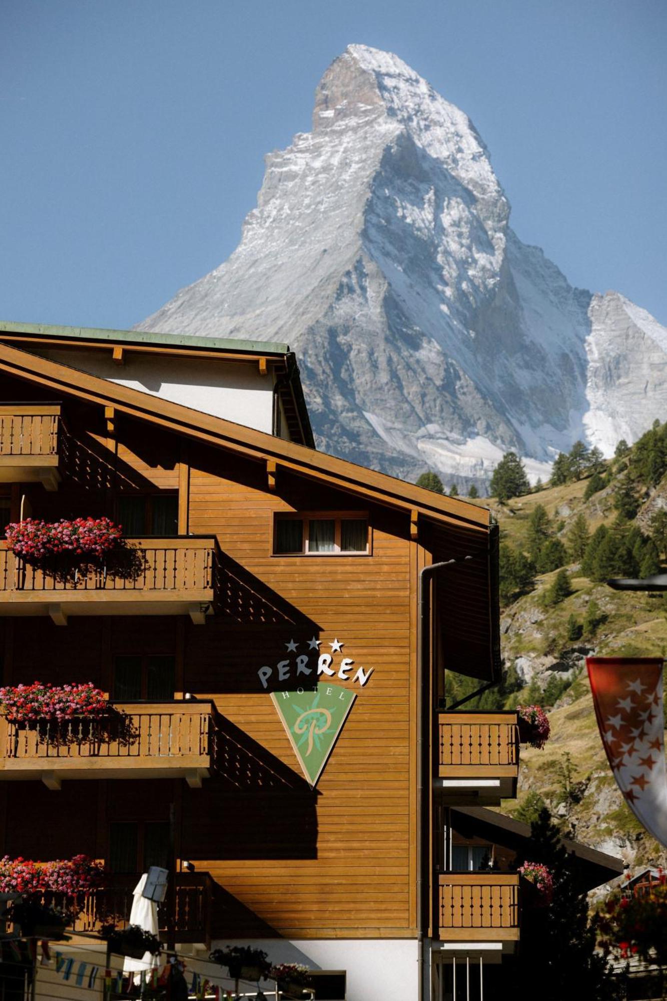 Alpine Hotel Perren Zermatt Exteriör bild